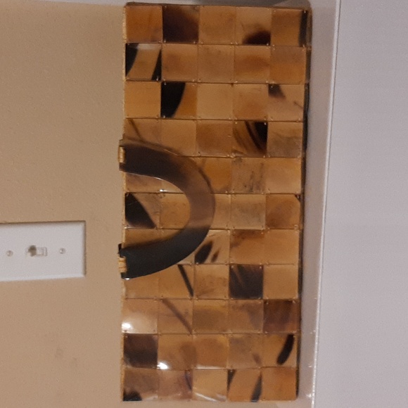 Tortoiseshell Clutch by Shiraleah - Picture 1 of 7